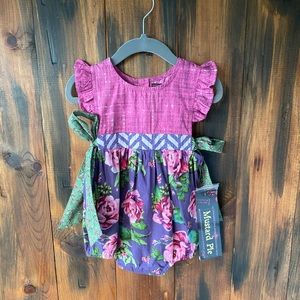 NWT mustard pie romper